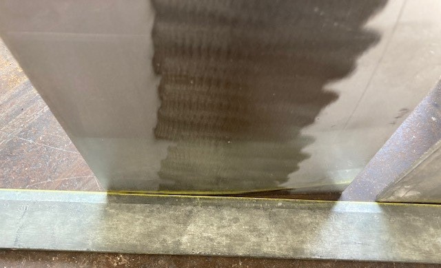 Winkelverzug von Dünnblech