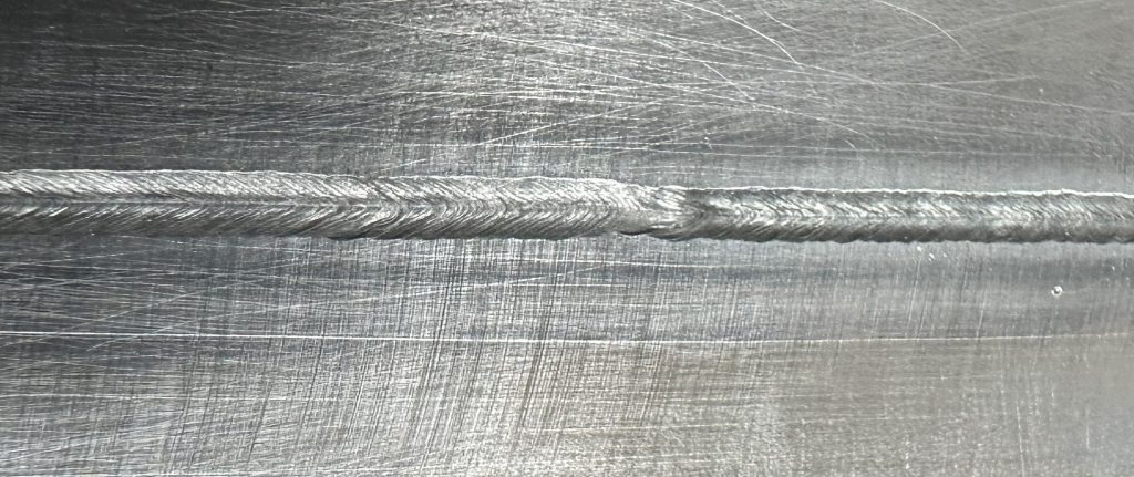 NAhtrückfall beim Laserhandschweißen