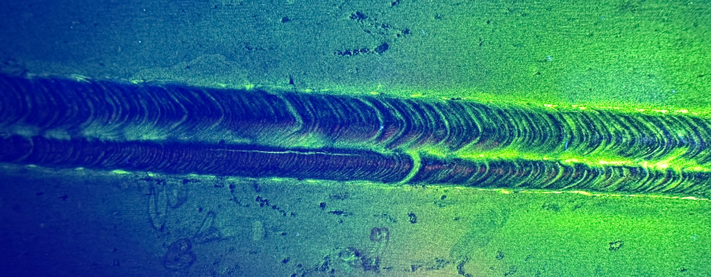 Magnetpulverprüfung MT zur Schweißnahtprüfung